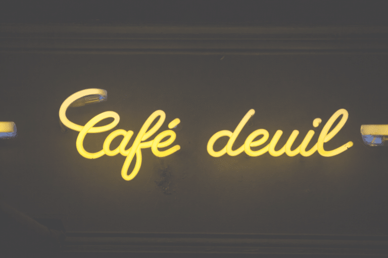 Café deuil
